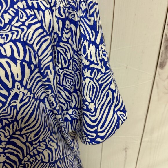 Lilly Pulitzer Rosen T-Shirt Dress Martinique Blue Zee Bebe, Size XL, EUC!!!! - Picture 5 of 11